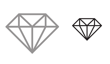Gyémánt mérettáblázat